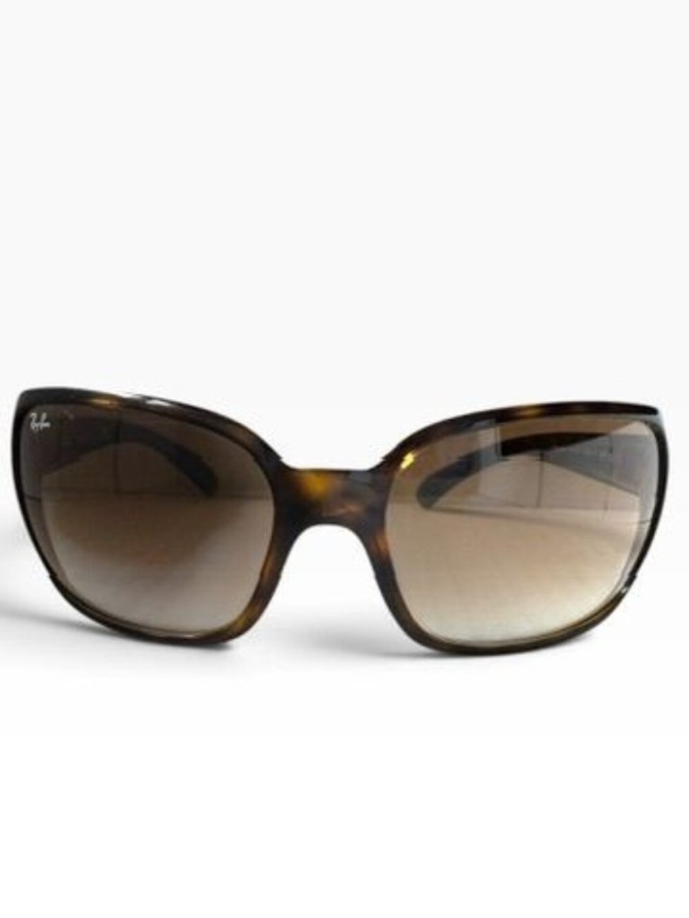 Ray-Ban RB4068 710/51 Tortoise Sunglasses Brown Gradient Lens 60-17 w/ Case